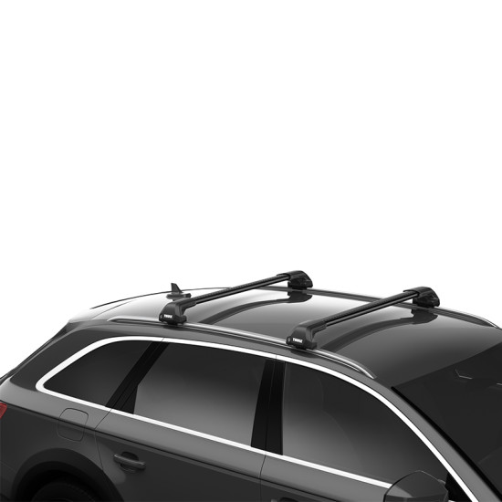 Багажник THULE WingBar Edge Black Flush Rail за Audi Q5 5d (II/FY - integrated railing) (2017-->)