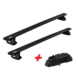 Багажник THULE WingBar Evo Fixpoint Black за BMW Serie 3 sedan 4d (F30 - fixpoint) (2012-->2018)