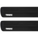 Багажник THULE WingBar Evo Fixpoint Black за BMW Serie 3 sedan 4d (F30 - fixpoint) (2012-->2018)